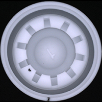 Concave black spot
