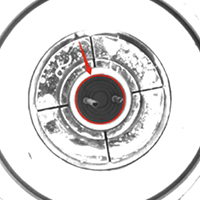 Roundness of rubber plug