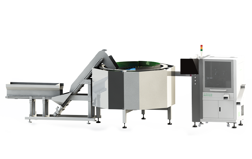 AI cylindrical shell inspection machine