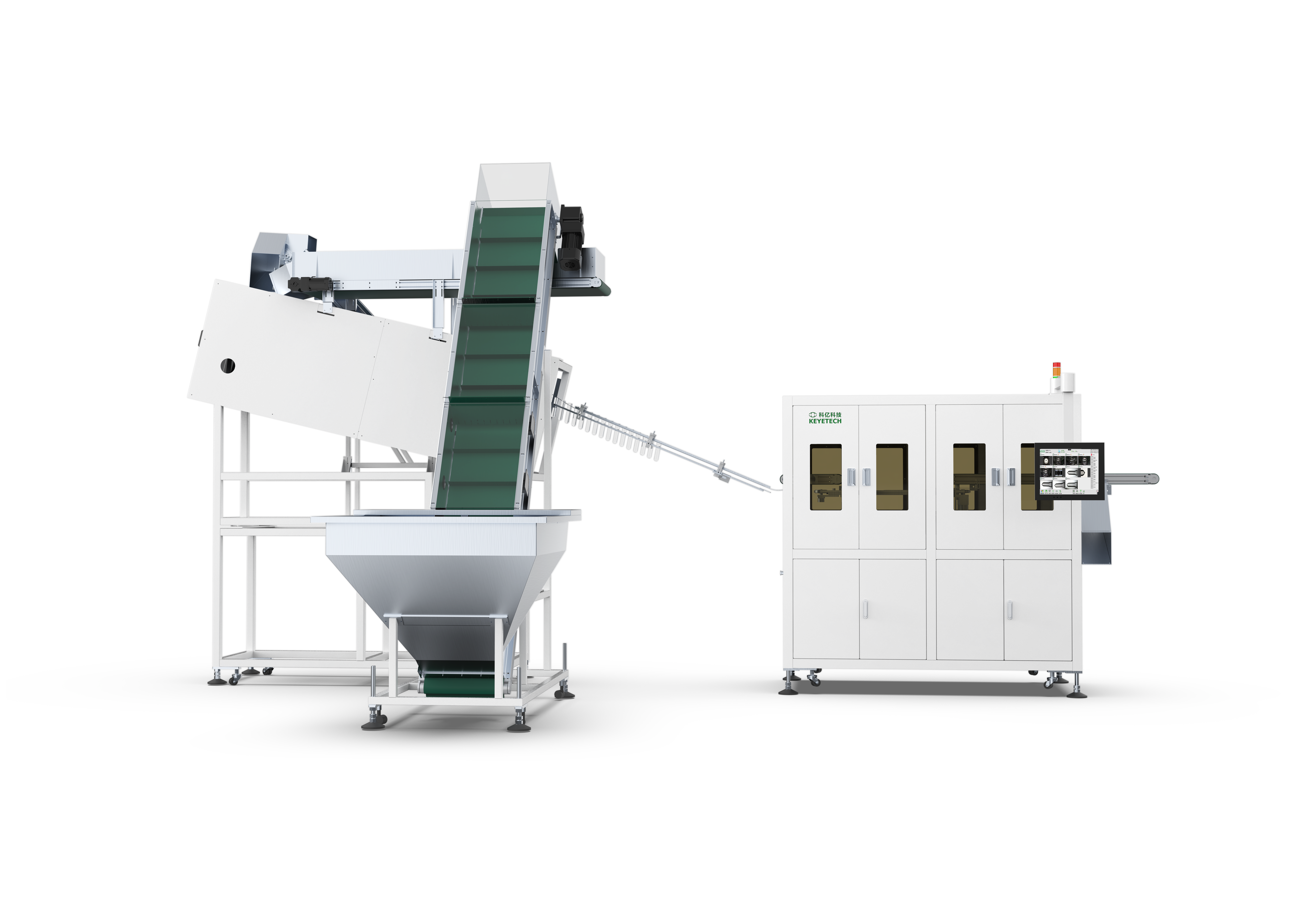 AI bottle preform inspection machine