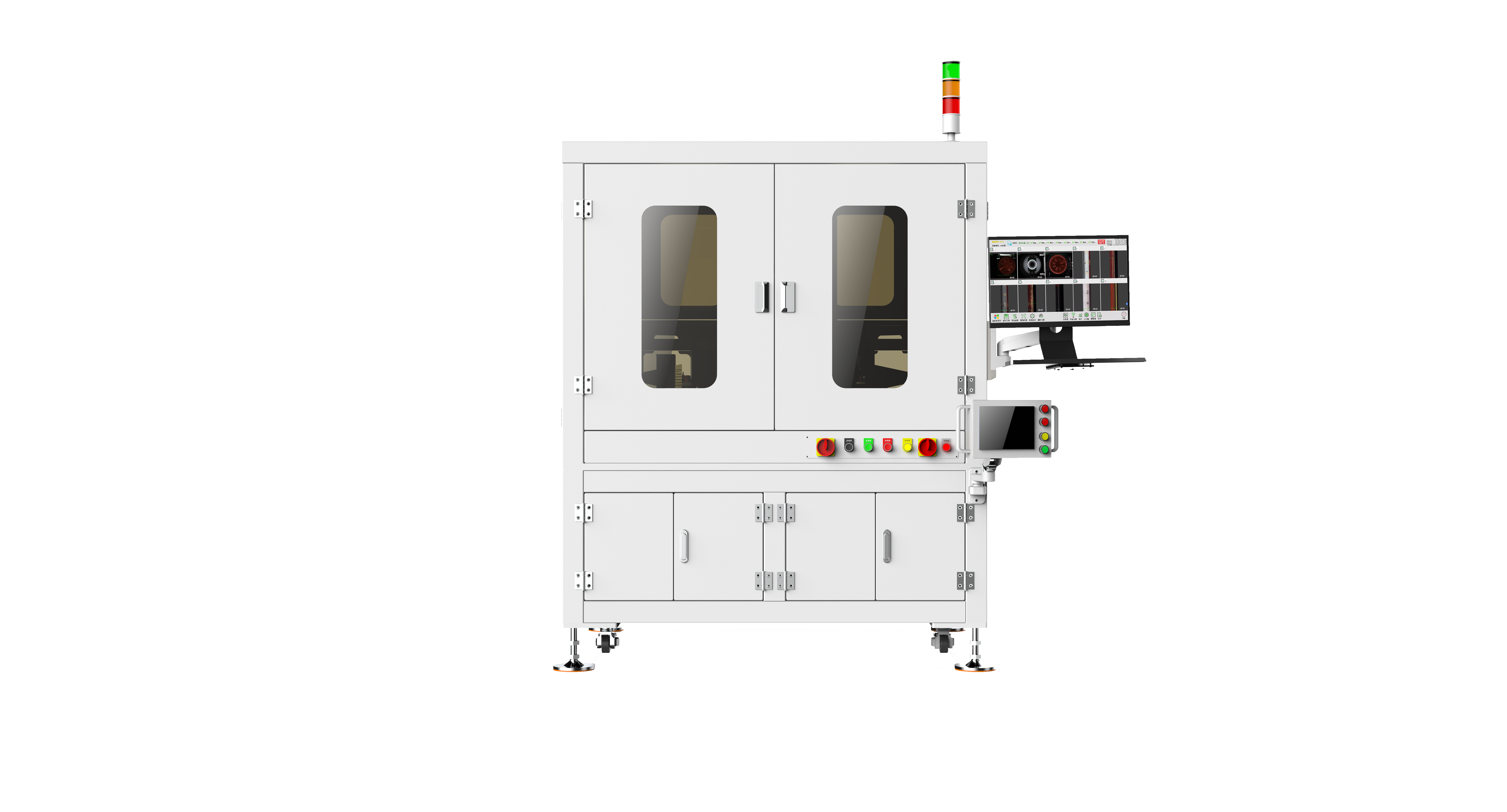 AI printing bronzing detection machine