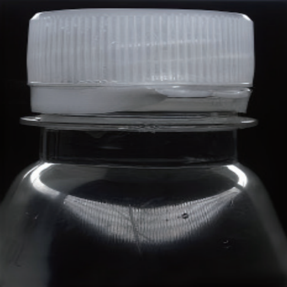 Deformed cap sealing