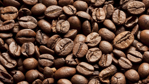 Roasted coffee beans